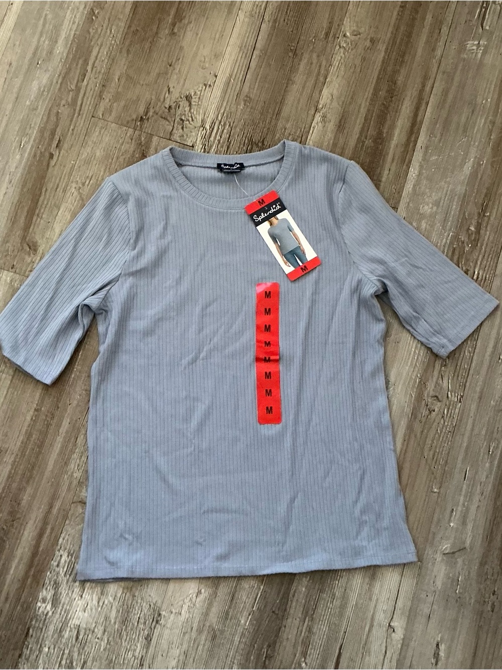 Splendid Ribbed Short Sleeve Tee - Picture 7 of 8